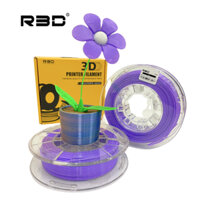 [CUỘN 250GR] Nhựa in 3D PLA/PLA+【R3D】màu Tím - Nhựa sợi FDM in 3D chất lượng cao chính hãng R3D