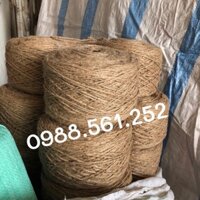 cuộn 400m dây trang trí 3mm, dây bố - thừng đay gai tự nhiên, dây treo ảnh