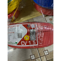 [Cuộn 50 mét] Dây điện cadivi CV1.5 đơn 7 sợi