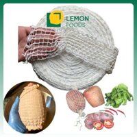 [Cuộn 50 mét] Lưới định hình thực phẩm loại thường - Lưới định hình giò heo xông khói, thịt cây, jambon