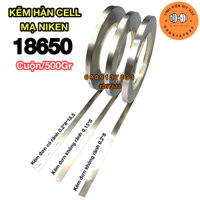 [CUỘN 500Gr] Kẽm hàn cell mạ niken 18650 chọn phân loại (DIY633)