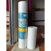 (Cuộn 50m Ngang 25cm / 50cm) Lưới Sợi Thủy Tinh Loại Tốt Dùng Tô Trát Chống Thấm Chống Nứt Gia Cường