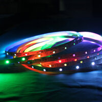 Cuộn 5m LED đuổi, LED ARGB, LED full màu, LED 5V WS2812B 30LED/m dùng trang trí nhà cửa, quán bar, trần nhà...