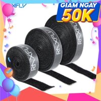 Cuộn băng dán gai RAXFLY, băng dính gai FLOVEME thu gọn dây điện, cáp, dây điện thoại