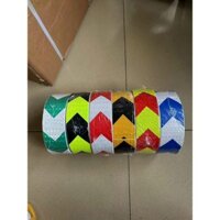 Cuộn Băng Dính Phản Quang Mũi Tên - nhiều màu sắc - cảnh báo an toàn xe hơi , công trường đang thi công