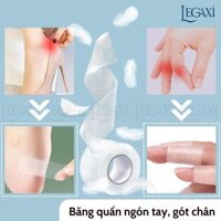 Cuộn băng dính quấn khớp ngón tay chống chai tay khi cầm viết, vẽ, chơi thể thao học sinh, sinh viên - Trắng mỏng
