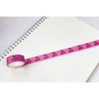 Cuộn băng dính washi tape lalunavn in họa tiết đáng yêu trang trí sổ tay 20 mẫu - A01 - 15