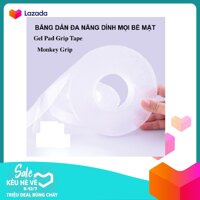 CUỘN BĂNG KEO PU SIÊU DÍNH 3M BĂNG DÁN 2 MẶT SILICON CAO CẤP SIÊU DÍNH CUON BANG KEO PU SIEU DINH 3M BANG DAN 2 MAT SILICON SIEU DINH