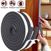 Cuộn Băng Keo Xốp Dán Viền Cửa Sổ Cách Âm Chống Bụi Chống Gió Kích Thước dài 2 mét