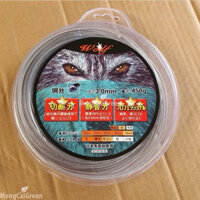 Cuộn Cước Cắt Cỏ LÕI THÉP CÁP HÀNG CAO CẤP 3.0mm Dùng Cho Máy Cắt Cỏ Loại 450g