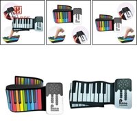 Cuộn Đàn Piano Nhẹ Tay Cuộn Piano Di Động Đàn Piano Cuộn Ra Bàn Phím Piano Cho Trẻ Em Người Lớn Người Mới Bắt Đầu Trẻ Em