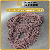 Cuộn dây co giãn xỏ vòng tay, đính cườm, xâu vòng cổ, xâu chuỗi, đàn hồi tốt, siêu bền - 1 bó dây dù