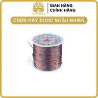 Cuộn dây co giãn xỏ vòng tay, đính cườm, xâu vòng cổ, xâu chuỗi, đàn hồi tốt, siêu bền - Cuộc dây cước màu ngẫu nhiên