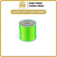 Cuộn dây co giãn xỏ vòng tay, đính cườm, xâu vòng cổ, xâu chuỗi, đàn hồi tốt, siêu bền - Cuộn dây cước màu xanh