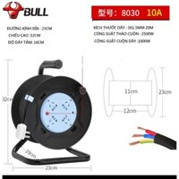 CUỘN DÂY ĐIỆN CÁP BULL  3X1.5MM / 3X4MM