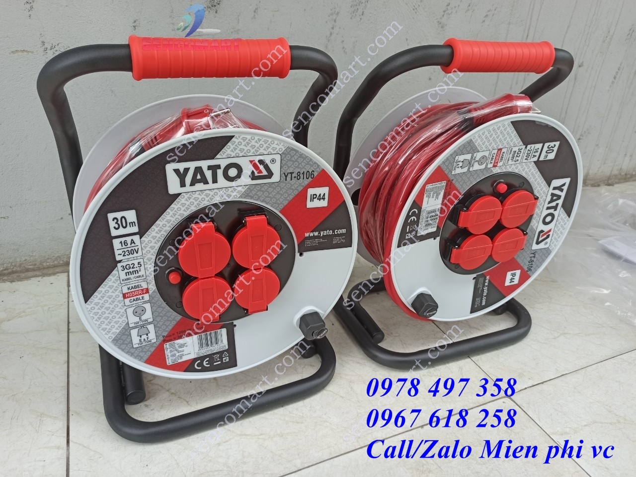 Cuộn dây điện rulo Yato YT-8106