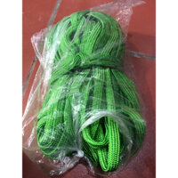 Cuộn dây dù xanh, dù bẹt chằng hàng buộc hàng loại đẹp (45 mét)