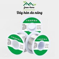 Cuộn dây hàn bằng thép không gỉ sợi 1mm cao cấp, Thiếc hàn không chì cuộn 5m mối hàn chắc chắn