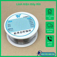 Cuộn dây hàn thiếc hàn không chì 63% thiếc 0.8mm khối lượng 100g