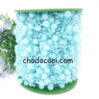 Cuộn dây hạt nhựa màu sắc trang trí