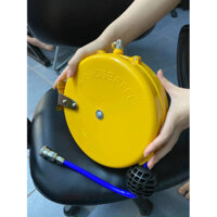 Cuộn Dây Hơi Rút Tự Động Dài 9 Mét 💥 HÀNG LOẠI 1 💥 Dây Nén Khí Áp Lực Chất Liệu PU