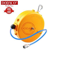 Cuộn dây hơi rút tự động dài 9m. Chất liệu PU ống 5mm*8mm*9met