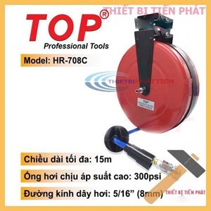 Cuộn dây hơi tự rút 15m Top HR-708C