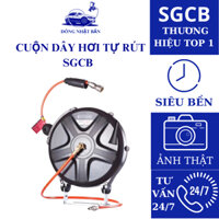 Cuộn dây hơi tự rút SGCB rulo tự thu ống mềm kéo dài 10 mét chống rối phi 8*12mm*10m mã SGGF023 ĐNB