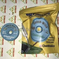 Cuộn dây hút thiếc Chemtronics SODER-WICK SW 18015 0.8mm dài 1.5m (Hàng bán kèm)