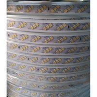 Cuộn dây led 2835 3 hàng, lõi đồng điện 220V - màu trắng, màu vàng, màu xanh dương tặng kèm nguồn (1 nguồn cho cả cuộn )