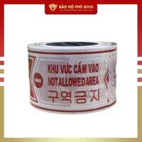 Cuộn dây rào cảnh báo công trình