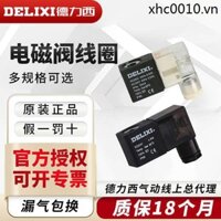Cuộn dây van điện từ khí nén Delisi AC220V AC110V AC24V AC36V DC12V DC24V