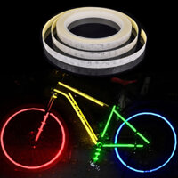 Cuộn Đề Can Decal Phản Quang Dán Trang Trí Viền Thân Xe Đạp, Xe Máy, Ô tô An Toàn Ban Đêm Nổi Bật 8 mét Mai Lee - Trắng