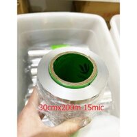 Cuộn giấy bạc nướng thực phẩm 30cmx200m dày 15mic