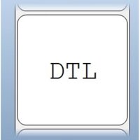 Cuộn giấy decal cảm nhiệt 1 tem 75x75mm, dài 30m