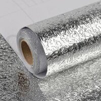 Cuộn Giấy Decal Dán Bếp Dán Nhà, Tường Tráng Nhôm Cách Nhiệt Cao Cấp Chính Hãng Amalife - 3 Mét