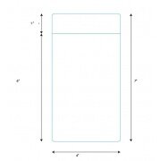 Cuộn giấy decal in tem nhãn mã vạch 4×7 inch