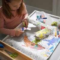 Cuộn giấy tô màu 10m BLÅVINGAD chủ đề đại dương Hàng Châu Âu chính hãng