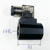 Cuộn hút cho van điện từ, điện áp AC220V và DC24V, trục 14mm