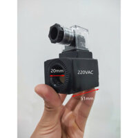 Cuộn hút van điện từ thủy lực AC220V 20*51mm