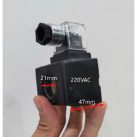 Cuộn hút van điện từ thủy lực AC220V 21*47mm