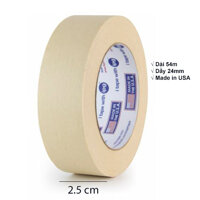 Cuộn keo giấy chặn màu IPG masking tape 54mx2.54 cm