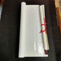 Cuộn keo giữ nhiệt bồi tranh thư pháp kích thước 69cm x 50m