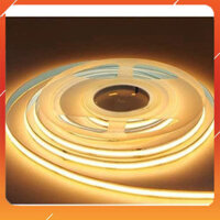 Cuộn Led Dán 5 mét COB bản 8mm tự dính điện áp 12v cho đèn tủ , cầu thang ,đèn trần...