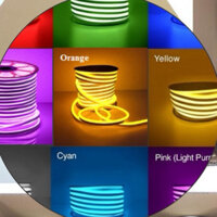 Cuộn led neon 50m 12v uốn chữ quảng cáo