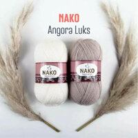 Cuộn len mohair mùa đông Nako Angora Luks