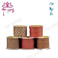 [CUỘN LỚN 100M] Chỉ Ngũ Sắc May Mắn- Yinyang Shop VHMART