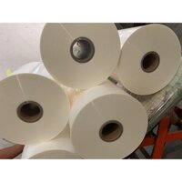 Cuộn màng BOPP cán nhiệt bóng dùng cán vỏ hộp - decal bóng ( 2 LOẠI LÕI TO 76MM VÀ LÕI NHỎ 25MM)