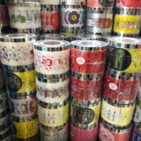 Cuộn màng dập cốc in sẵn - 2400 Ly - Thiết Bị Máy Móc Pha Chế