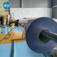 Cuộn màng nhựa Pvc trong suốt mềm dẻo, dày 0.5mm khổ rộng 1400mm dài 50m/cuộn thương hiệu HAKA.